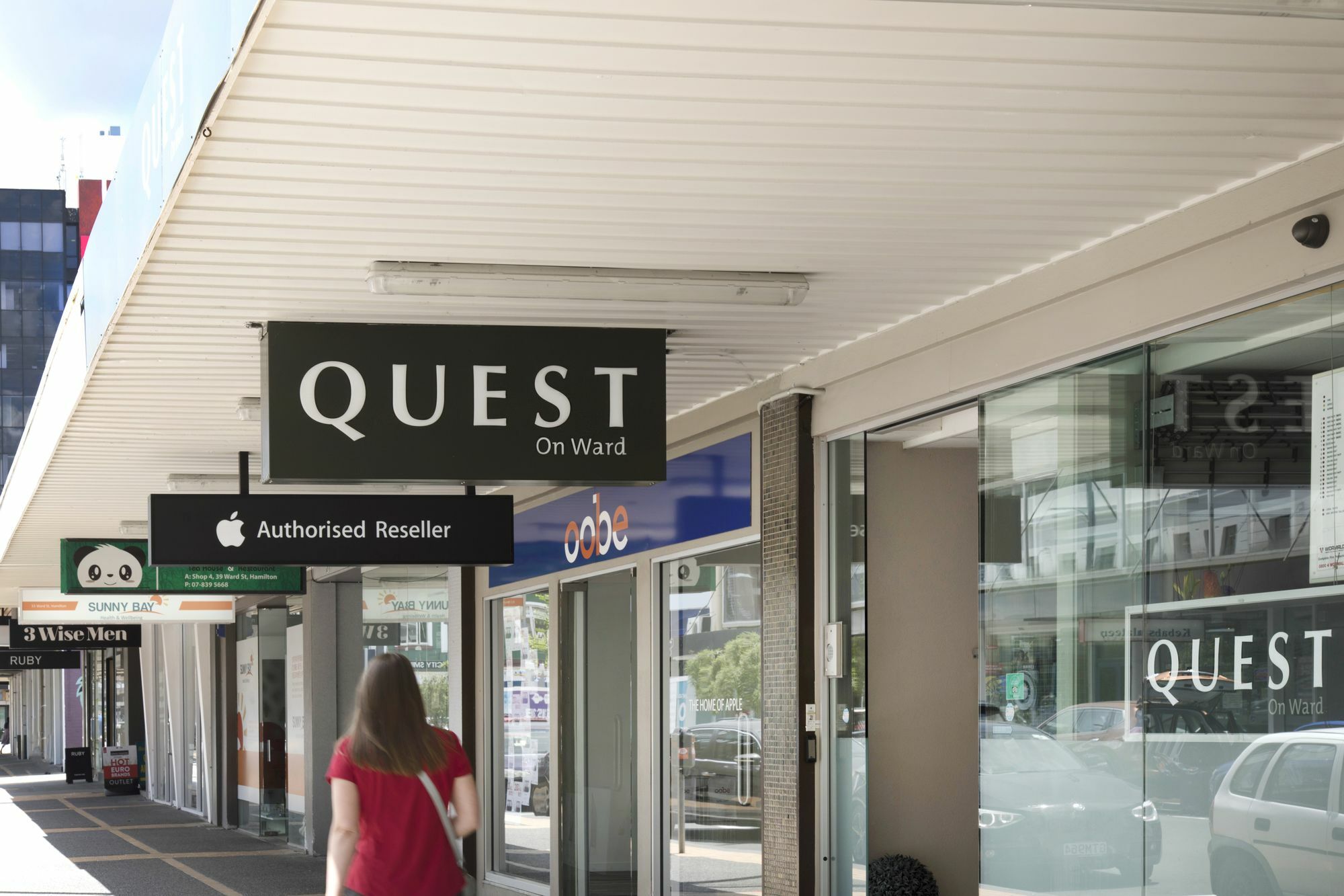 Quest On Ward Serviced Apartments Hamilton Exteriör bild